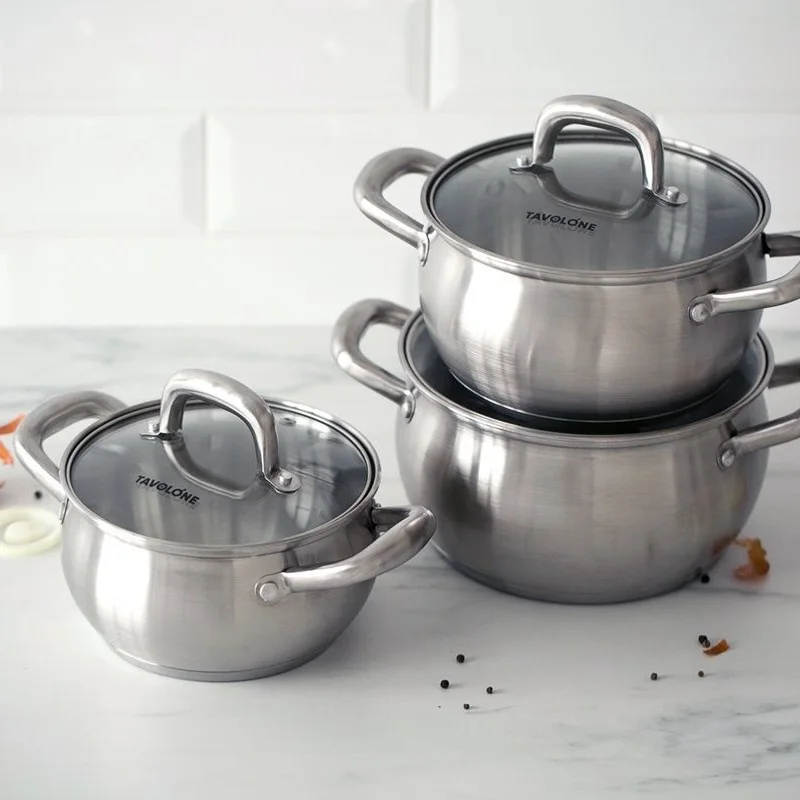 Набор кастрюль TAVOLONE Pentola 6 предметов | Дом и сад