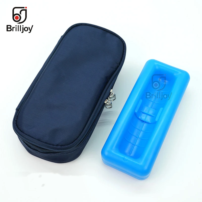 Brilljoy Новая сумка для охлаждения инсулина, портативный изолированный чехол для путешествий диабетика, коробка Bolsa Termica 600D, сумка для льда.
