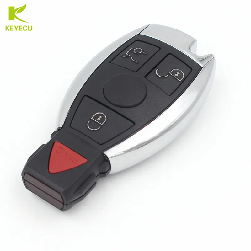 Запасная деталь KEYECU 3 + 1 Кнопка 315 МГц с чипом для Mercedes Benz W169 W211 W212 IYZ3312|button