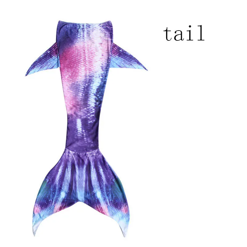 tail 2 Бикини для женщин, хвост русалки купальные костюмы для пляжа, для отдыха, вечерние - Цвет: tail 2