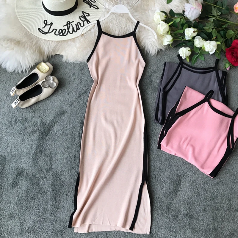 Женское трикотажное платье FMFSSOM повседневное облегающее платье-карандаш на