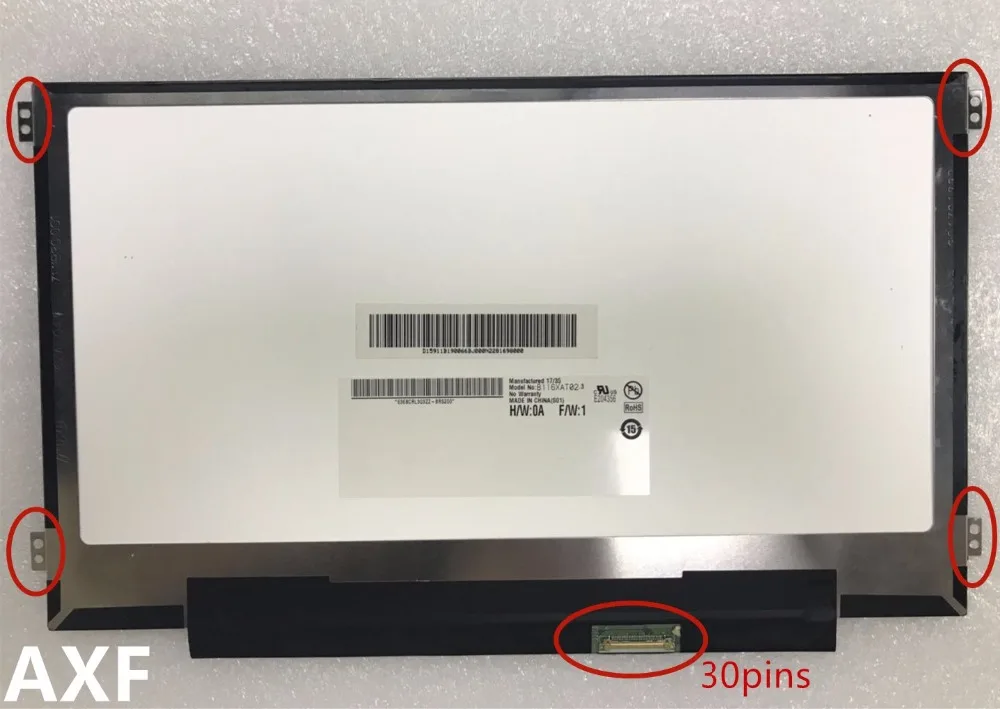 Оригинальный B116XAT02.3 LCD 1366*768 30 контактный Бесплатная доставка|lcd lcd|lcd 32&quot lcd |
