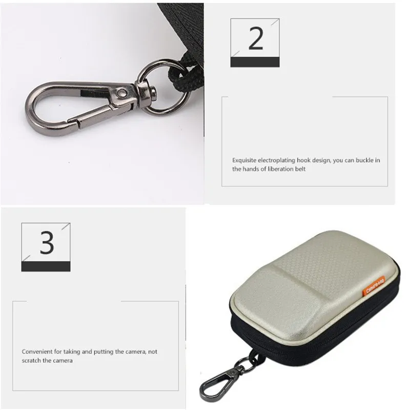 Сумка для фотоаппарата Tycipy Модный повседневный водонепроницаемый мини чехол на