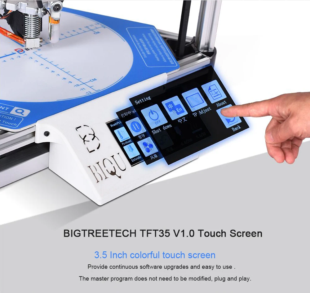 DIY BIQU 3d принтер Kossel base/Kosse/Plus/Kosselpro металлический принтер автоматический уровень Repra тихий Дельта с большим размером печати