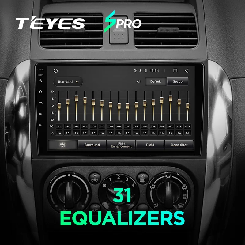 TEYES SPRO Штатное Головное устройство For Suzuki SX4 2006-2013 GPS Android 8.1 aвтомагнитола магнитола автомагнитолы Андроид для Сузуки SX4 1 поколение аксессуары штатная магнитола автомобильная мультимедиа