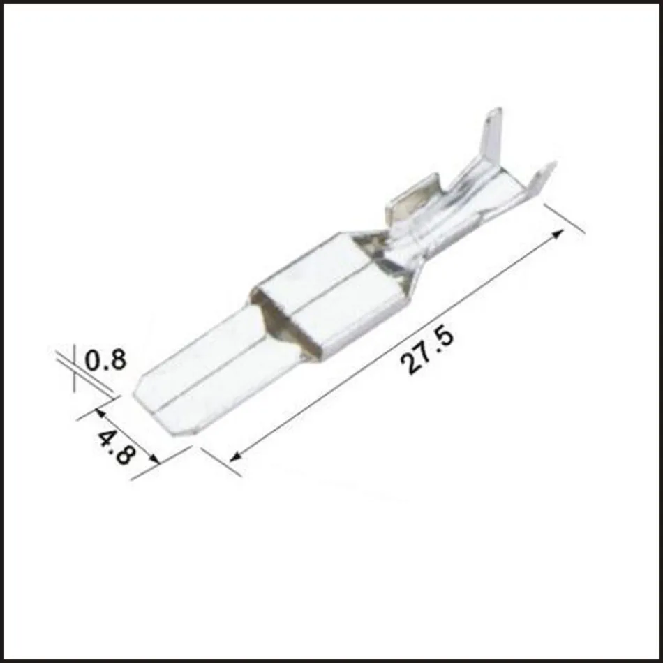 Мужской разъем провод разъема терминала Вилки гнездо предохранителей жгута