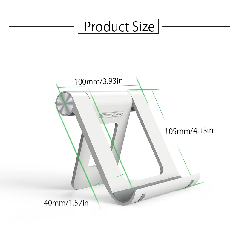 ntonpower phone stand holder for iphone 8 x 7 tablet stand 360 degree adjustable mobile phone holder foldable desk phone holder free global shipping