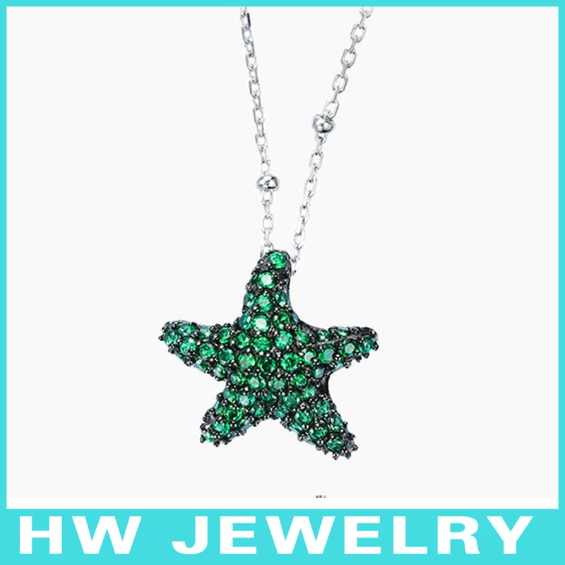 Морская звезда Серебро 925 ожерелье/серебряные ювелирные изделия/925 изделия