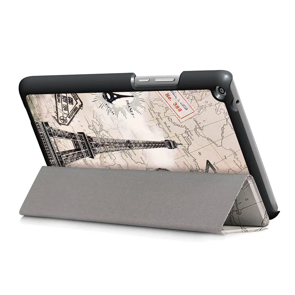 Чехол для huawei MediaPad T3 8," KOB-L09 KOB-W09 чехол Funda Tablet PU раскладной кожаный чехол для Honor Play Pad 2 8,0+ пленка+ ручка