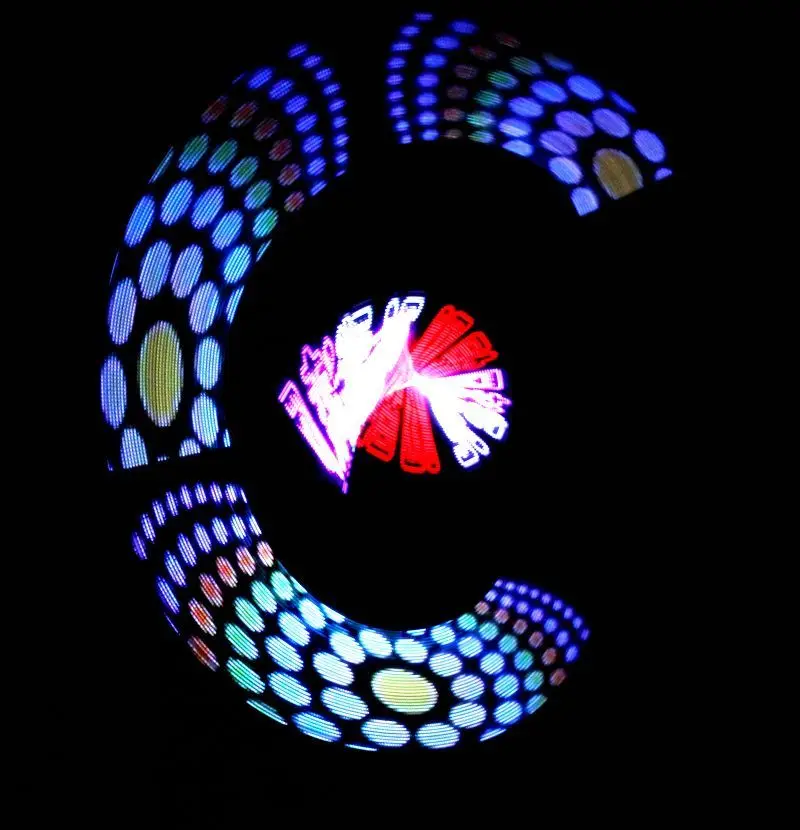 LED poi 47 см 2 шт. 60 Светодиодная палка бар Led полноцветный светодиод pixel poi|poi led|poi poipoi |