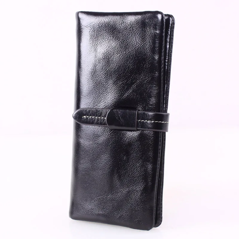 Pearl Angeli модные длинные женские и мужские кошельки из натуральной кожи держатель