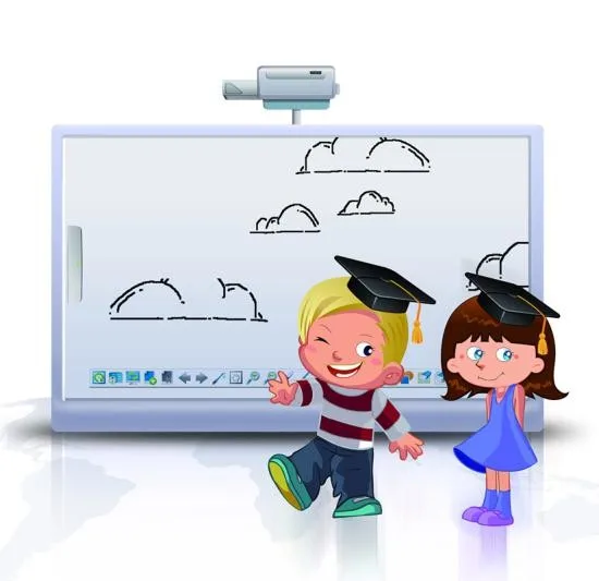 Ультразвуковая интерактивная электронная доска Поддержка Windows OS, Mac Os и Android Лучшая производительность карман