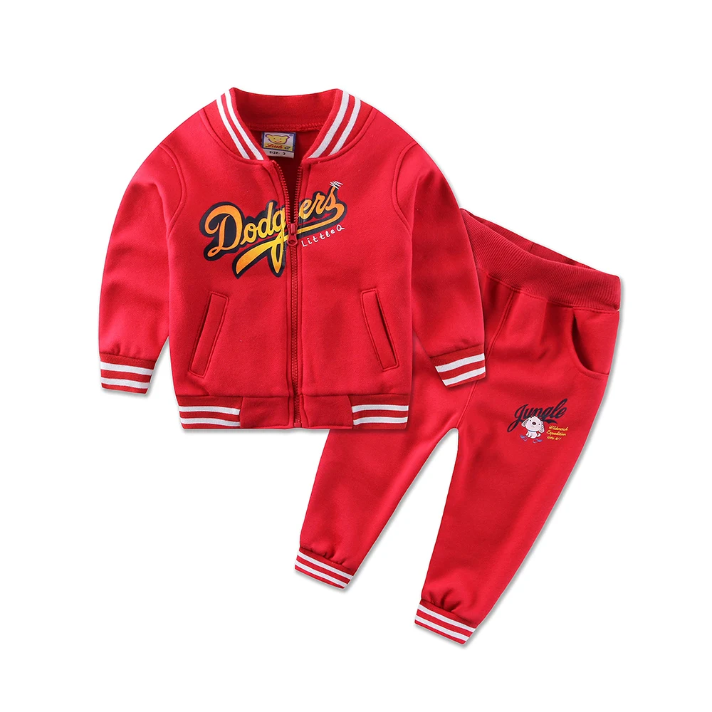 

2023 Newest Spring Baby Boys Suits Korean Children Kids Cotton Fleece Blouse+Pants 2 Pcs Suits Infant/Newborn Girls Clothes