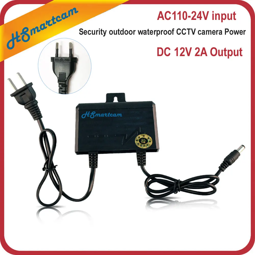 Водонепроницаемый на открытом воздухе безопасности Питание адаптер переменного