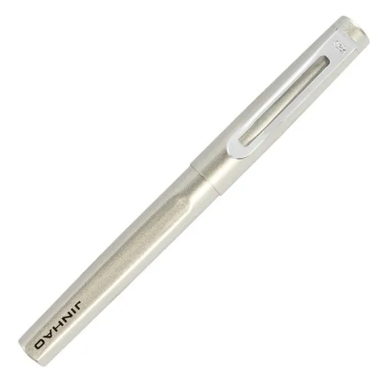 Jinhao 599 Роскошная металлическая авторучка с 0,5 мм наконечник для письма ручки офисные школьные канцелярские принадлежности Рождественский подарок - Цвет: J