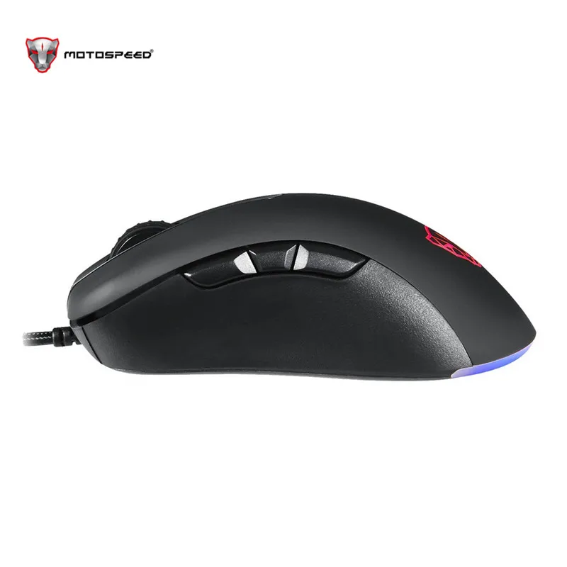 MOTOSPEED V100 двойной двигатель RGB игровой Мышь оригинальный PAW3327 инфракрасный свет |