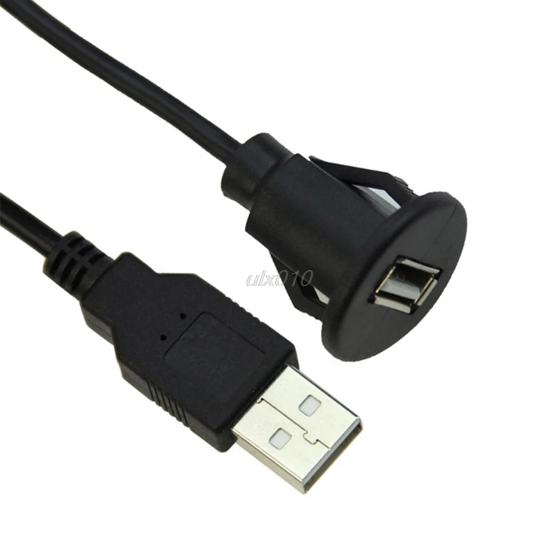 2 м PC Автомобильный кронштейн для приборной панели USB 0 штекер гнездо