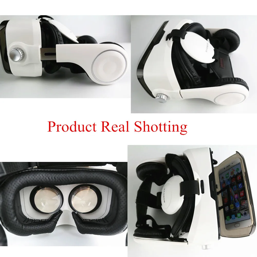 BOBOVR Z4 Vr Box 3D картонный шлем кожаные очки виртуальной реальности со стереогарнитурой для 4-6 дюймового мобильного телефона