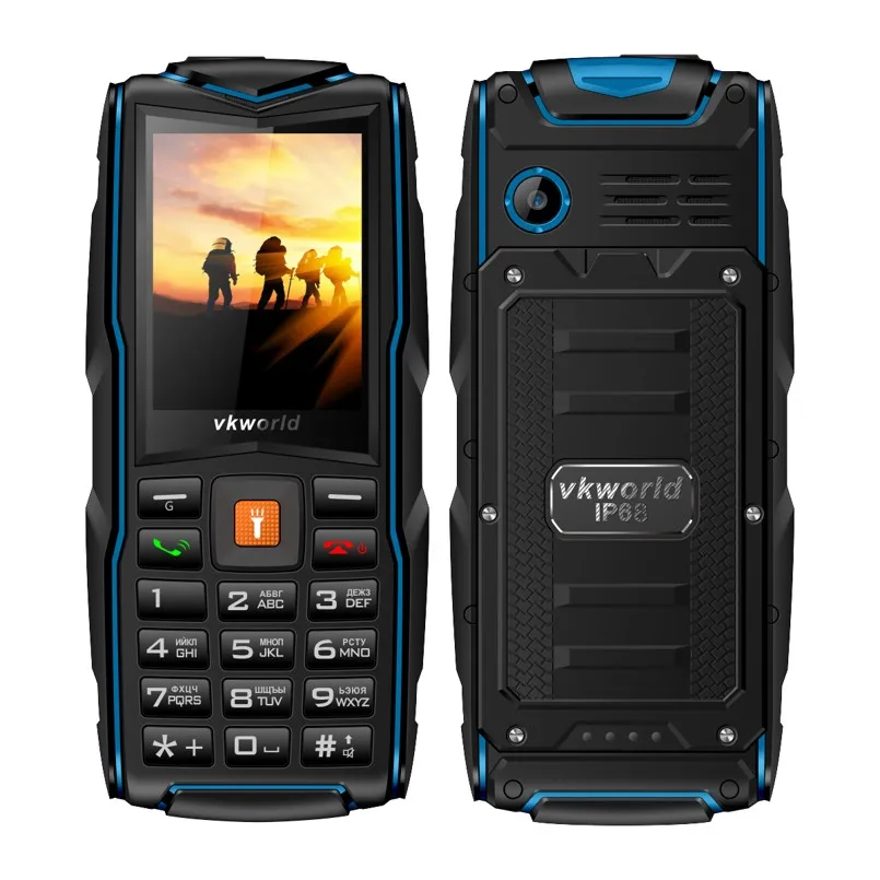 Vkworld новый камень V3 Особенности телефон Водонепроницаемый IP68 2.4 дюймов GSM FM