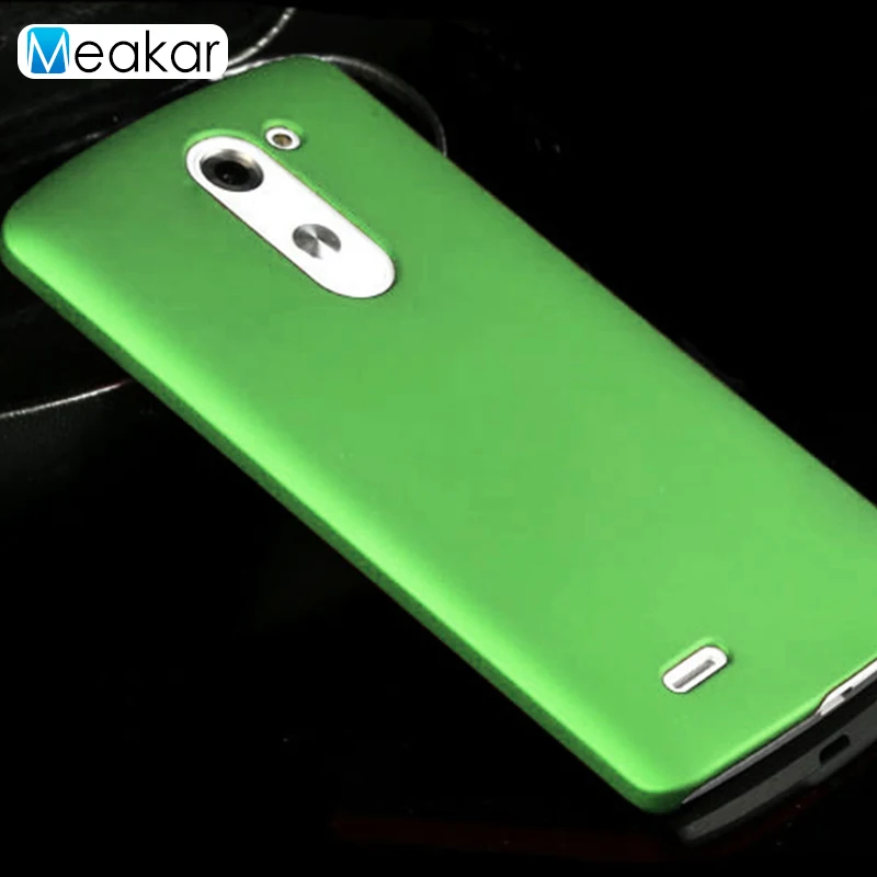 Матовая Пластик Coque 5.5For Lg G3 стилус чехол для Lg G3 стилус двойной D690 D690n D693n телефона чехол-лента на заднюю панель - Цвет: green