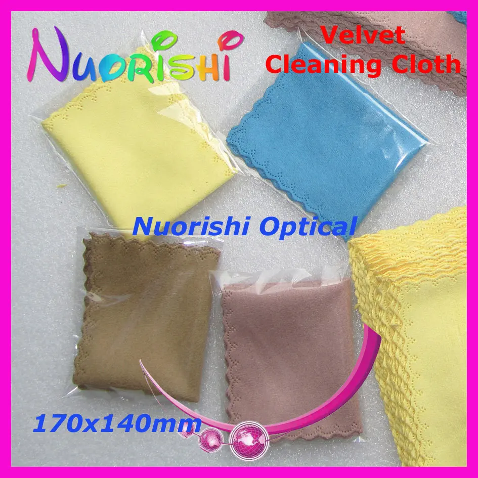 

free shipping LC121P 170x140mm individual packing eyeglasses cleaning cloth Velvet double-side Flanne glasses cloth
