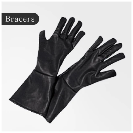 gloves Игра престолов Сезон 8 Джон Сноу косплей костюм плащ жилет лучшие аксессуары для маскарада на хеллоуин для мужчин на заказ - Цвет: gloves