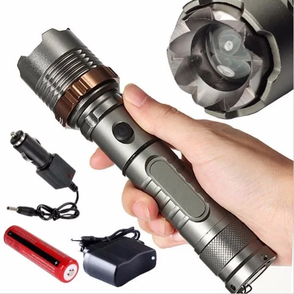 3500LM CREE XM L T6 СВЕТОДИОДНЫЙ Фонарик 5 режим Факел + 18650 Батарея AC/Автомобильное