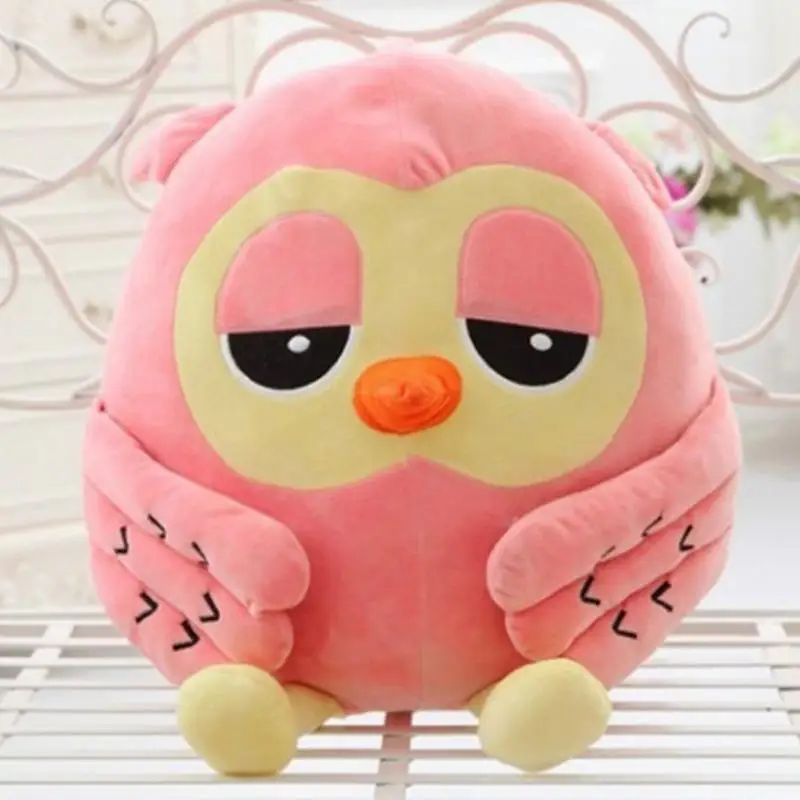 Плюшевые животные плюшевые совы полипропиленовый хлопок наполнитель милый