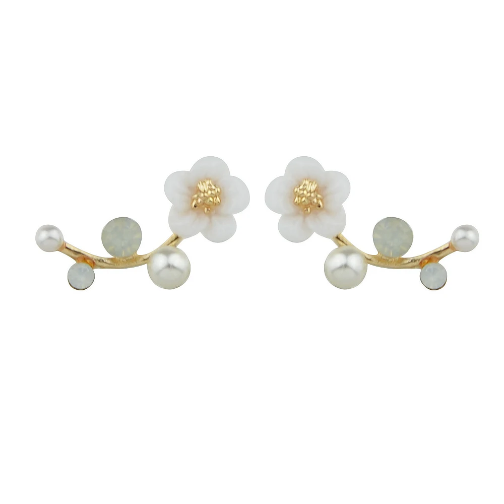 Свадебная вечеринка Jewelry вечерние Серьги золото-Цвет серебро Цвет с