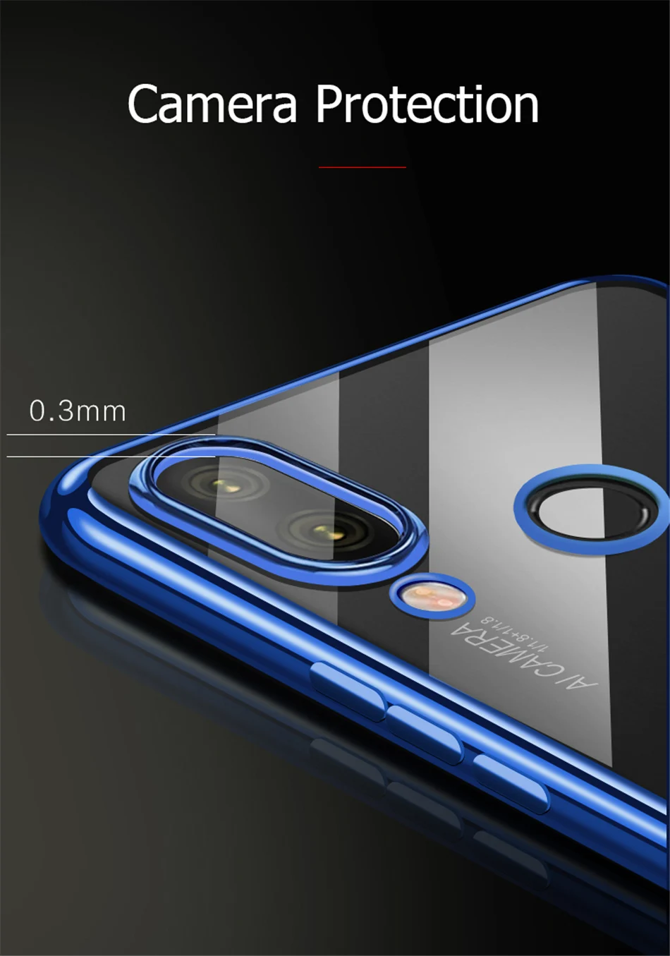 Для Xiaomi Redmi Note 7 Чехол 3D Лазерное покрытие Роскошный чехол из мягкого ТПУ Прозрачный чехол для Xiaomi Redmi Note 7 Pro Redmi7 яркий чехол для телефона s