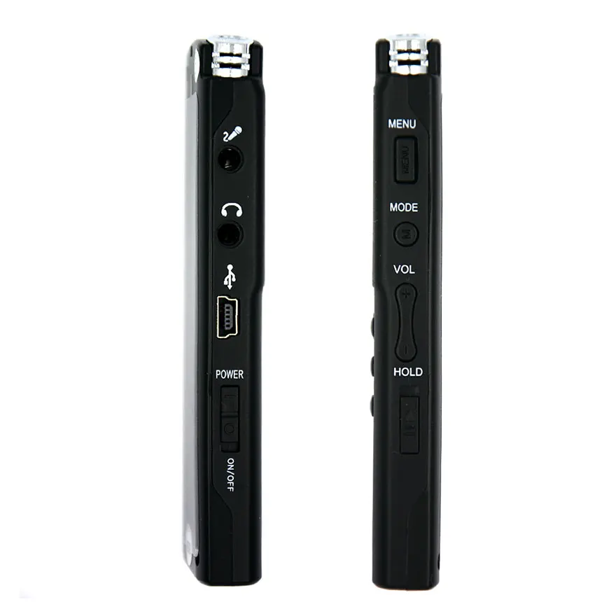 T60 диктофон 8G/16G/32G время Дисплей запись usb Профессиональный 96 часов диктофон Цифровой Аудио Голос Регистраторы