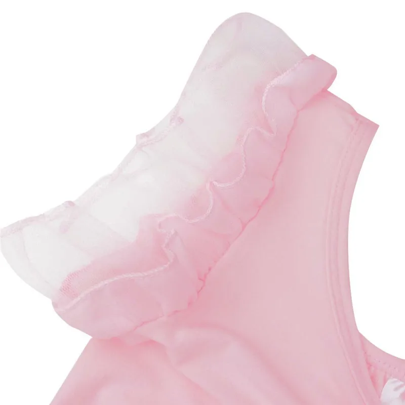 

Children Kids Girls Short Sleeve Ballet Leotard Dress Ballet Dance Flower Party Costume Gymnastics Leotard Dress with Bow Belt