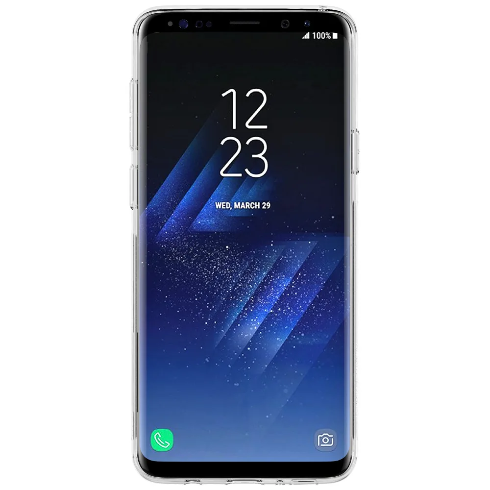 Чехол Nillkin Nature для Samsung Galaxy S9 s9 Plus чехол телефона прозрачный мягкий силиконовый