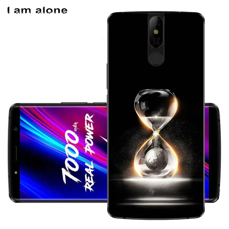 Чехлы для телефонов с надписью I am alone для Leagoo power 5, 5,99 дюйма, мягкие чехлы из ТПУ для мобильных телефонов с мультяшным принтом для Leagoo power, 5 сумок - Цвет: TPU H12