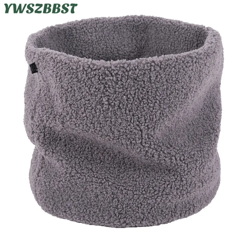 

New Fashion Autumn Winter Women Wool Scarf Men Winter Scarves Plus Velvet Scarf Collar Adult Neck Scarf Unisex