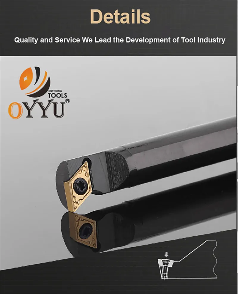 OYYU S16Q-SDUCR07 S16Q-SDUCL07 SDUCR SDUCL 16 мм внутренний токарный инструмент держатель токарный Резак Инструменты держатель ЧПУ карбидные вставки