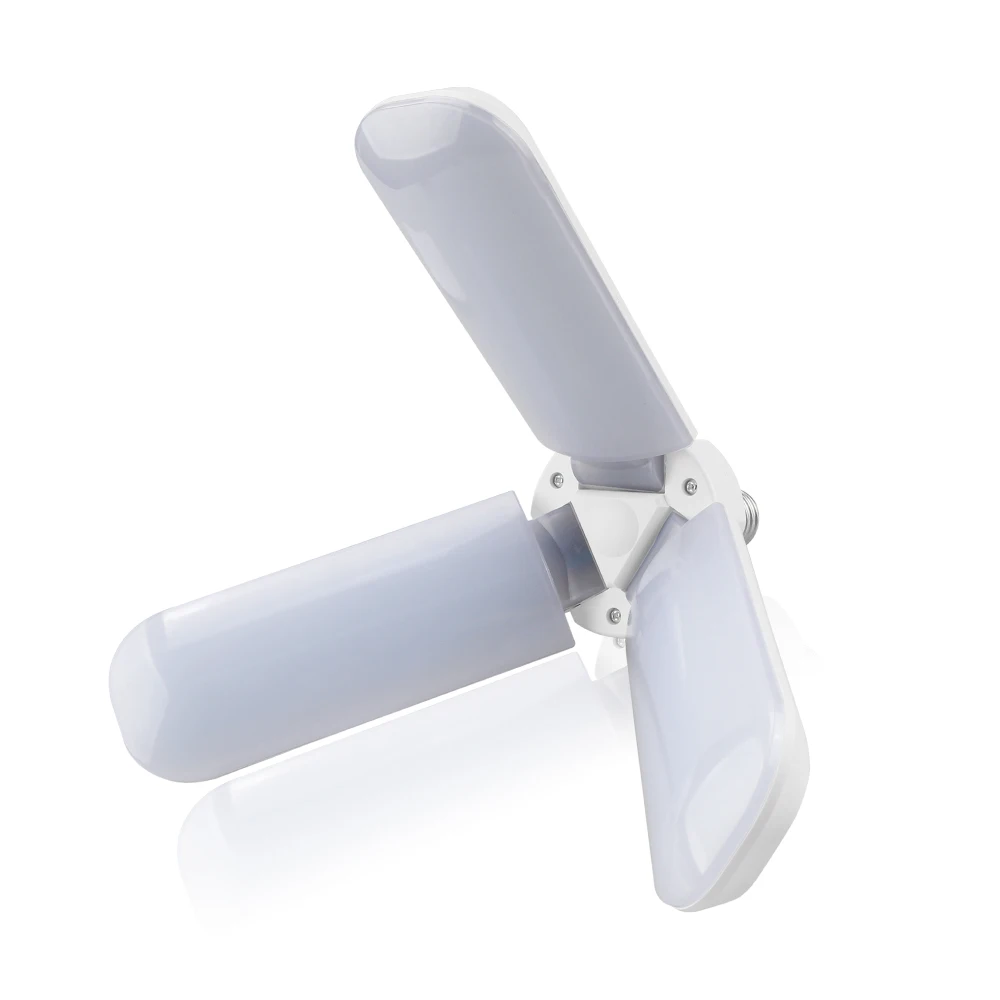 Регулируемая угловая светодиодная Подвесная лампа складная лопасть вентилятора