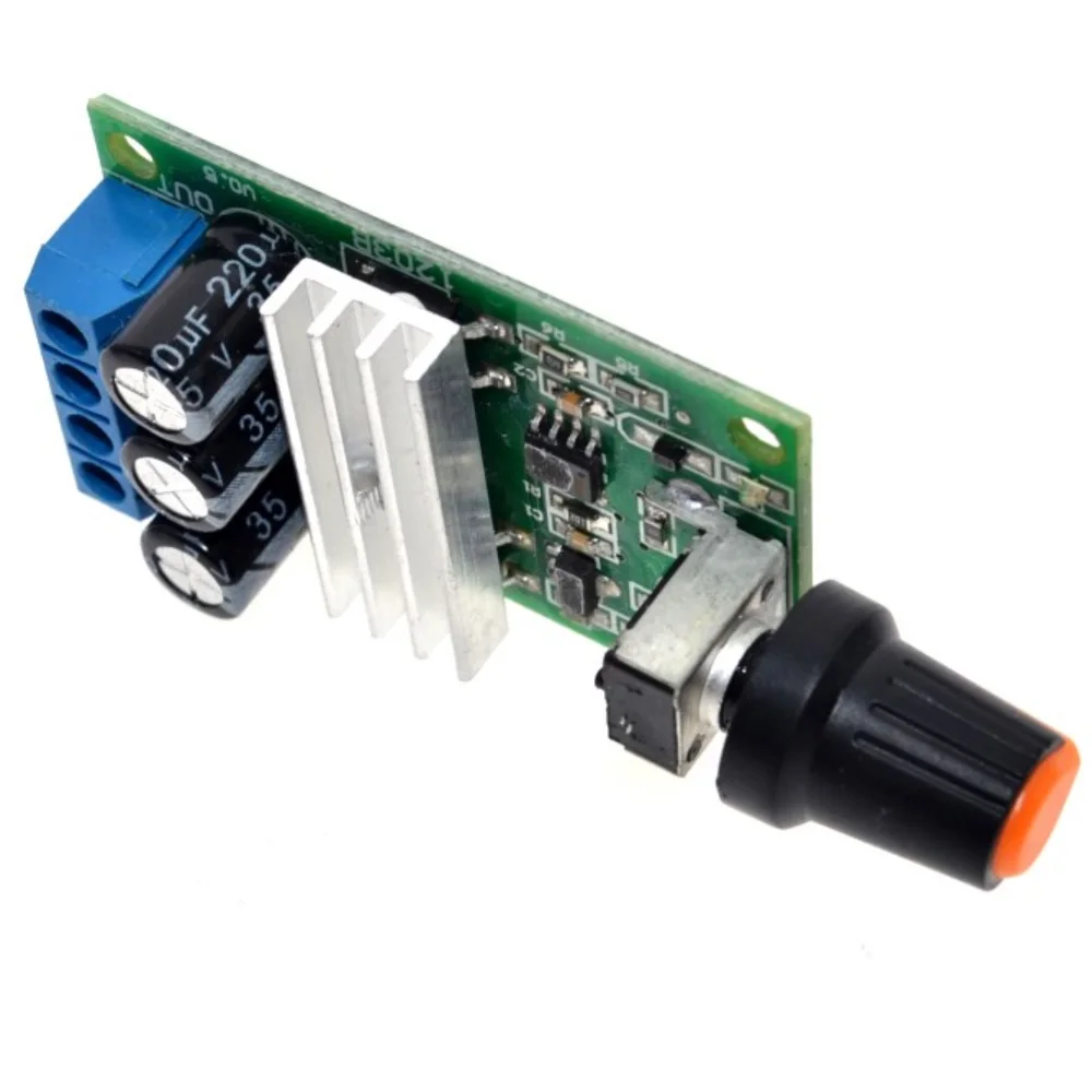 DC 6V 12V 24V 28VDC 3A 80W ШИМ регулятор скорости двигателя регулируемое управление