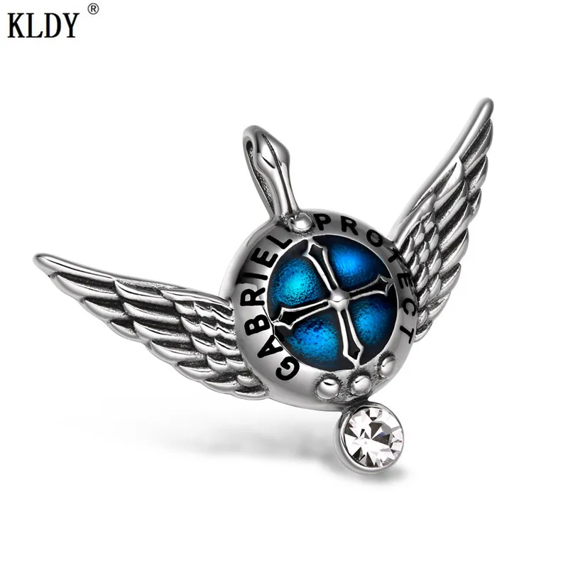 KLDY 2 шт. лучший подарок крылья ангела Archangel Gabriel любовь пары или лучшие друзья