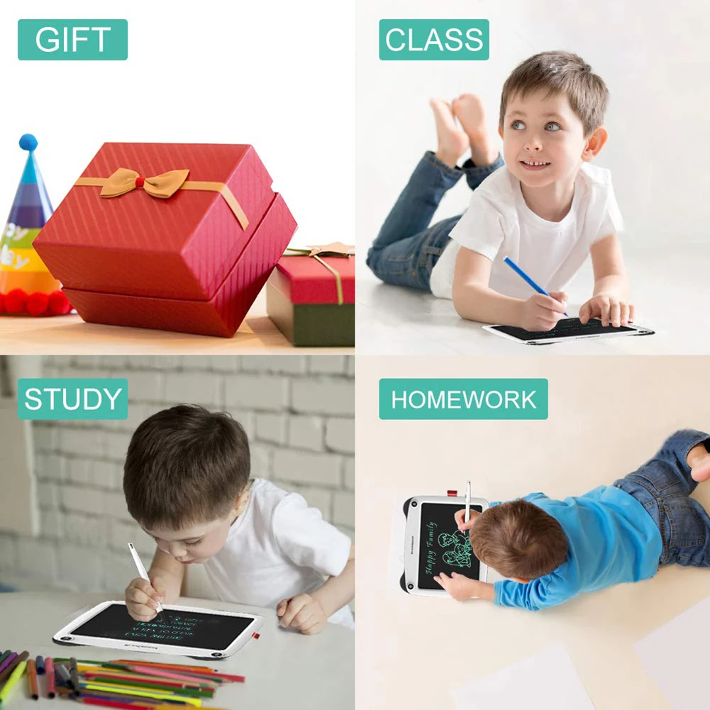 Портативная 9 дюймовая ЖК цифровая доска для рисования блокнот рукописного ввода