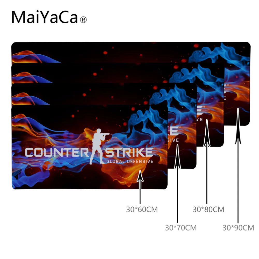 MaiYaCa Новинка Hyper Beast CS IR коврик для мыши скорость/Управление версией игровая клавиатура большой край, блокировка коврик для мыши