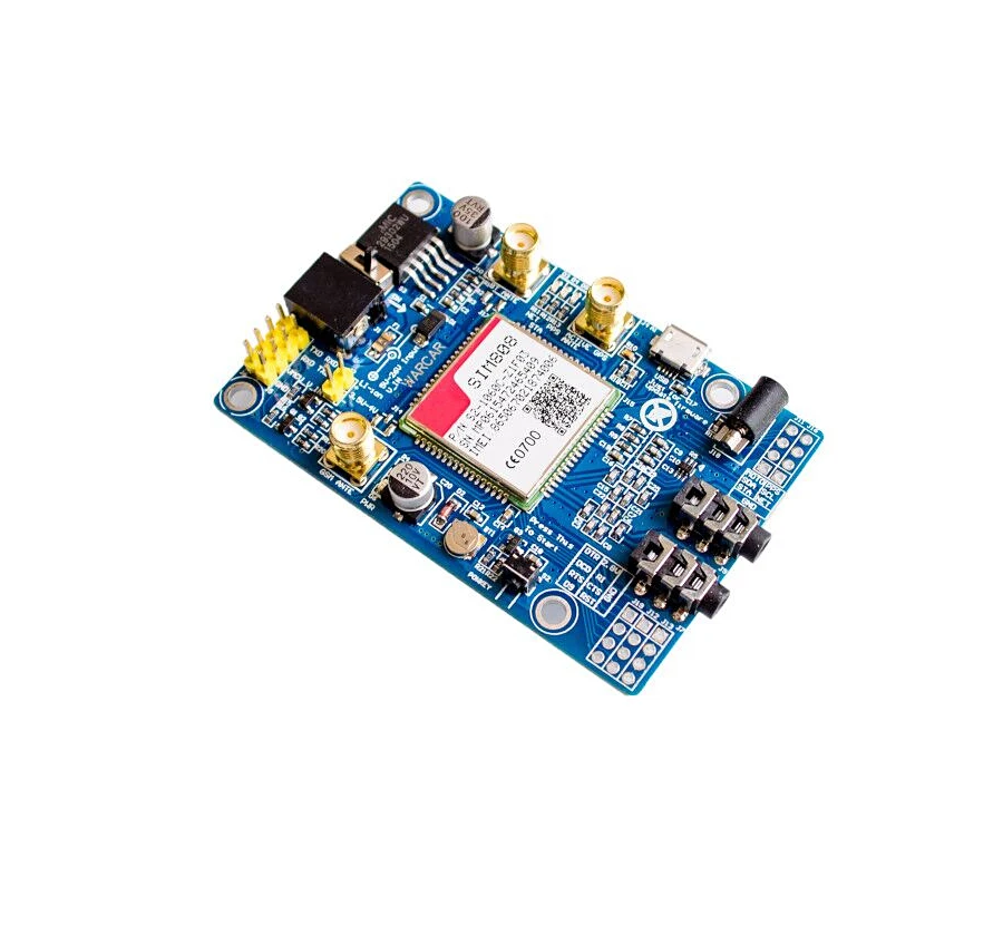 Модуль Raspberry pi 3G GSM SIM808 GPRS GPS макетная плата IPX SMA с антенной Поддержка 2G 4G SIM-карты |