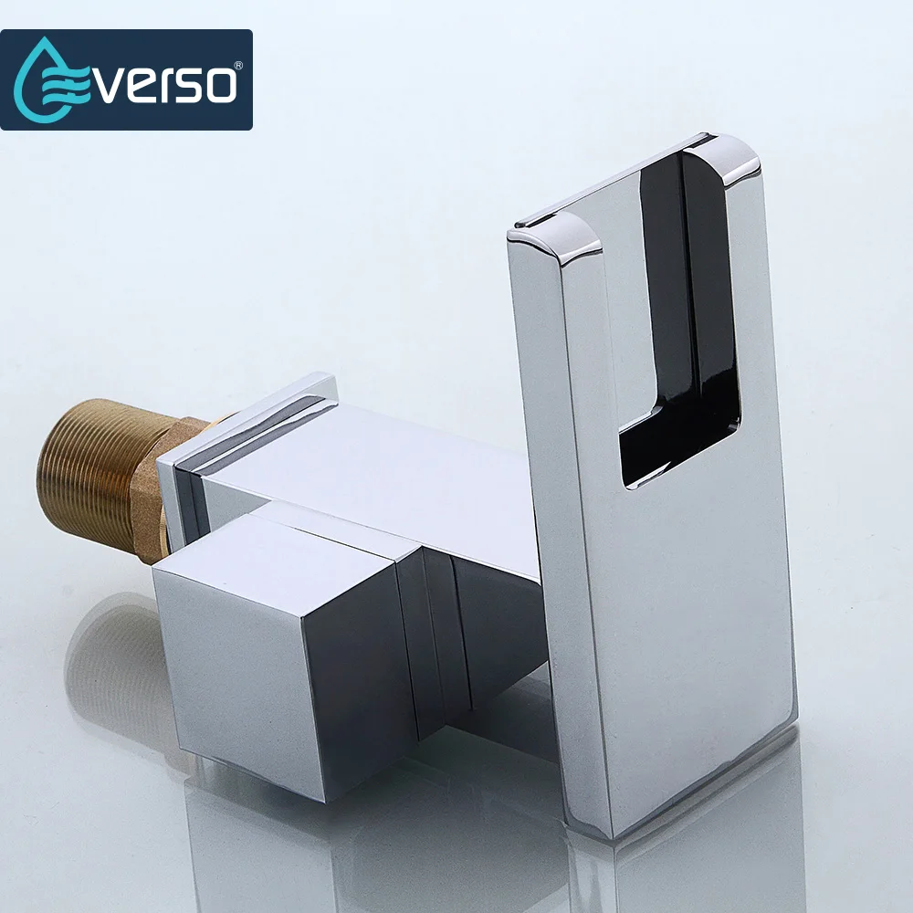 

Hot Sale! LED Faucet Wide Flowing Water Basin Sink Faucet Chrome Single Handle Bathroom Faucet Cold and Hot Mixer Tap