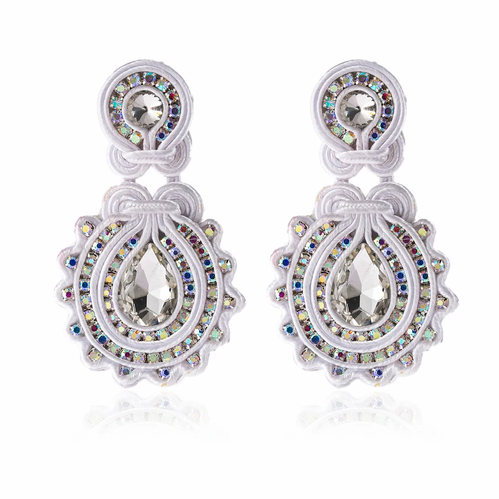 KPacTa новые сутажные модные серьги ручной работы этнические ювелирные изделия