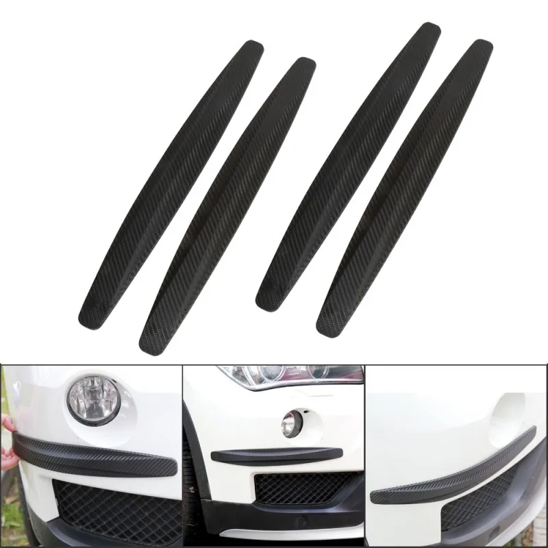 4 шт. Защитные уголки для автомобильного бампера|rubber texture|rubber stickerrubber corner guard |