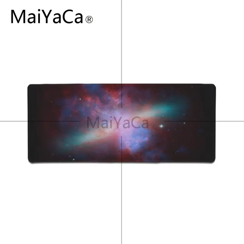MaiYaCa, звездное небо, высокоскоростной коврик для мыши, расширенный игровой коврик для мыши, большие коврики для мыши, подарок для мальчика, друзей и любимого - Цвет: Lock Edge 30x80cm