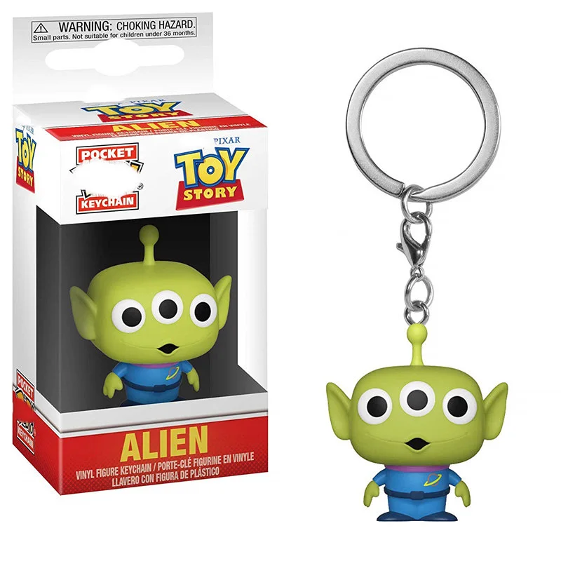 Funko POP брелок игрушка История 4 древесный инопланетянин Базз Лайтер собака Спиралька ПВХ фигурка Коллекционная модель игрушки для chlidren - Цвет: 3