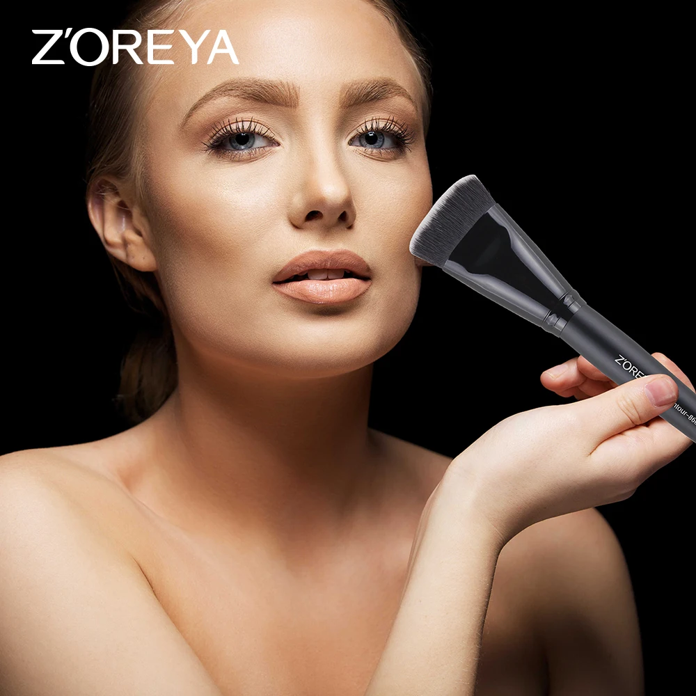 Брендовые кисти для макияжа ZOREYA 7 шт. с уникальным типом волос классический набор