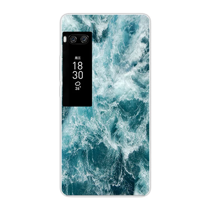 Для Meizu Pro 7 мягкий силиконовый тонкий ТПУ задняя крышка Защитный Ультра тонкий Fundas 5,2 дюймов для Meizu Pro 7 PRO7 деревянные телефонные чехлы - Цвет: 28