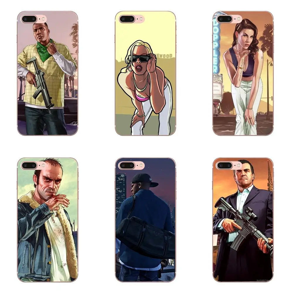 Мягкий ТПУ чехол для мобильного телефона Huawei Mate 7 8 9 10 20 P8 P9 P10 P20 P30 Lite Plus Pro 2017 San Andreas